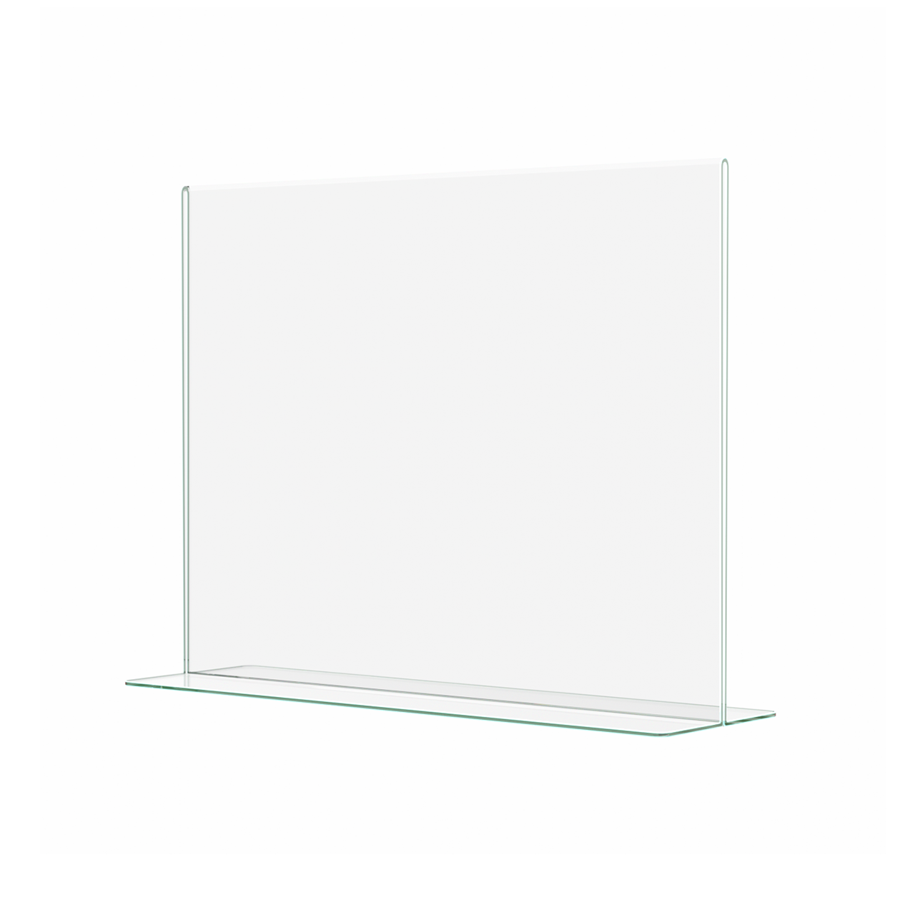 11"W x 8.5"H Award Certificate Display Holder Green Edge Frame