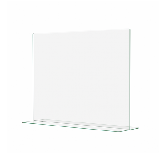 11"W x 8.5"H Award Certificate Display Holder Green Edge Frame