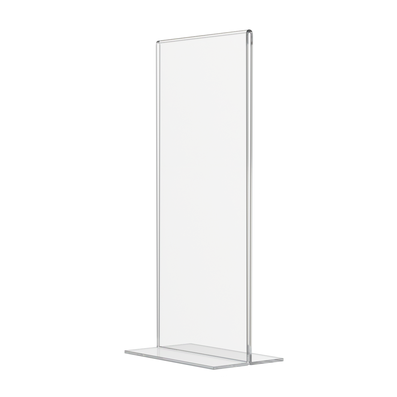 Bottom-Load Table Tent Sign Holder - 4"W x 9"H