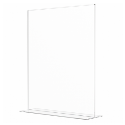 Bottom-Load Table Tent Sign Holder - 8"W x 10"H