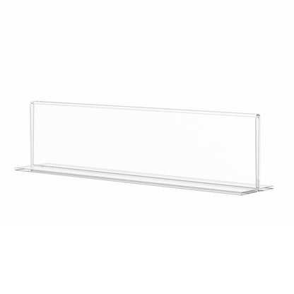 8"W x 2"H Sign Holder Business Office Nameplate Desk Frame