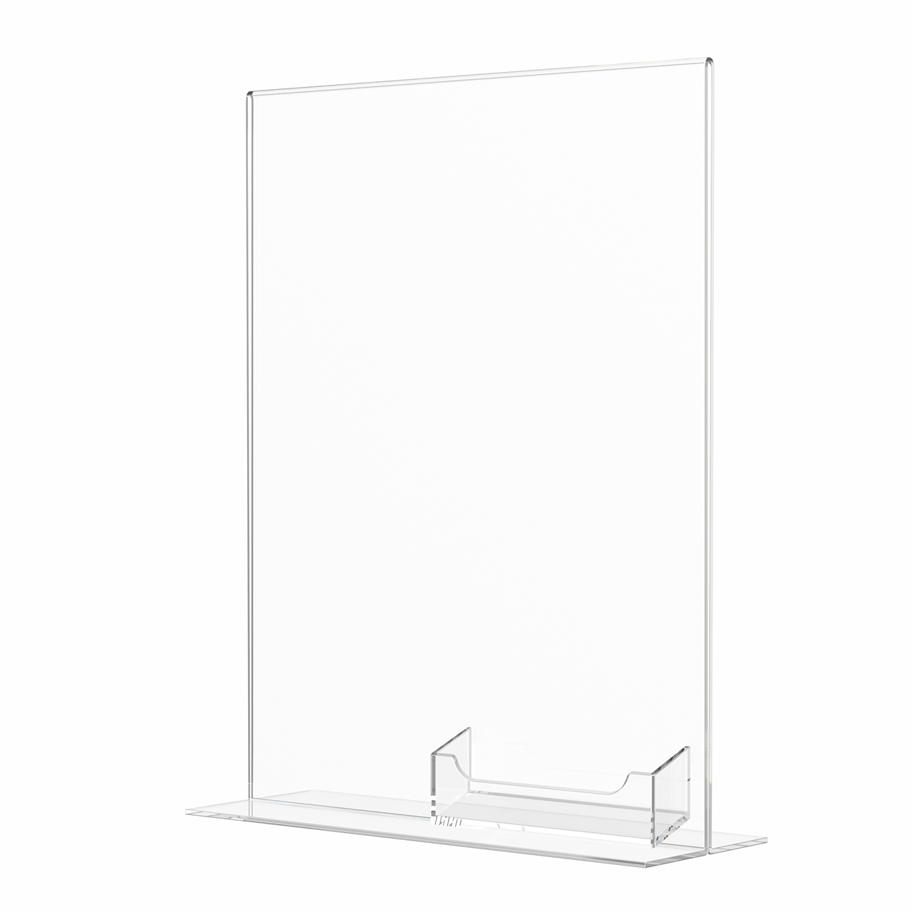 8.5"W x 11"H Table Ad Frame Sign Holder with Business Card Pocket