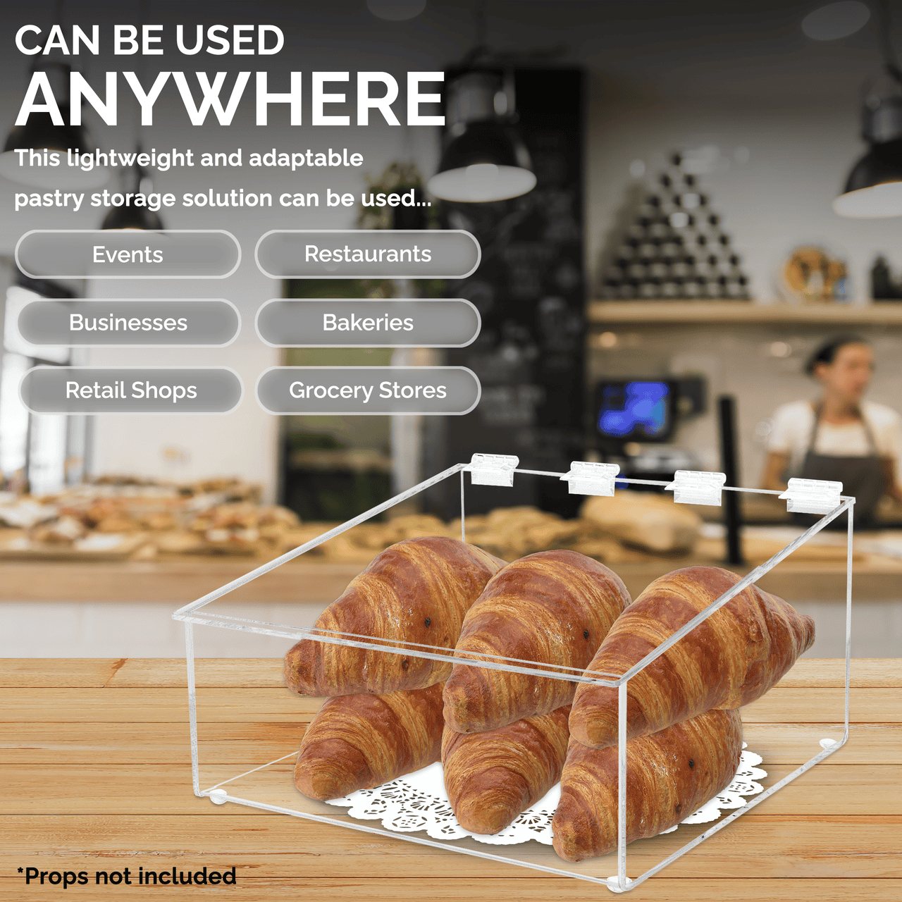 10.25" Baked Goods Bread and Pastries Food Storage