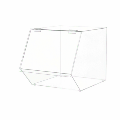 12" Bread and Pastry Storage Bin Clear Acrylic