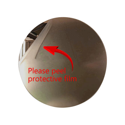 Bronze Round Shaped Mirror Acrylic Pieces for Arts and Crafts