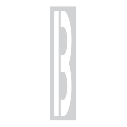 Alphabet Stencil Kit with 26 Pieces for Parking Lots and Schools