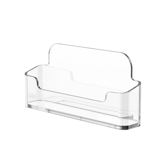 Single Pocket Business Card Holder Acrylic Display Stand