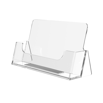 Business Gift Card Holder Horizontal Countertop Display Stand