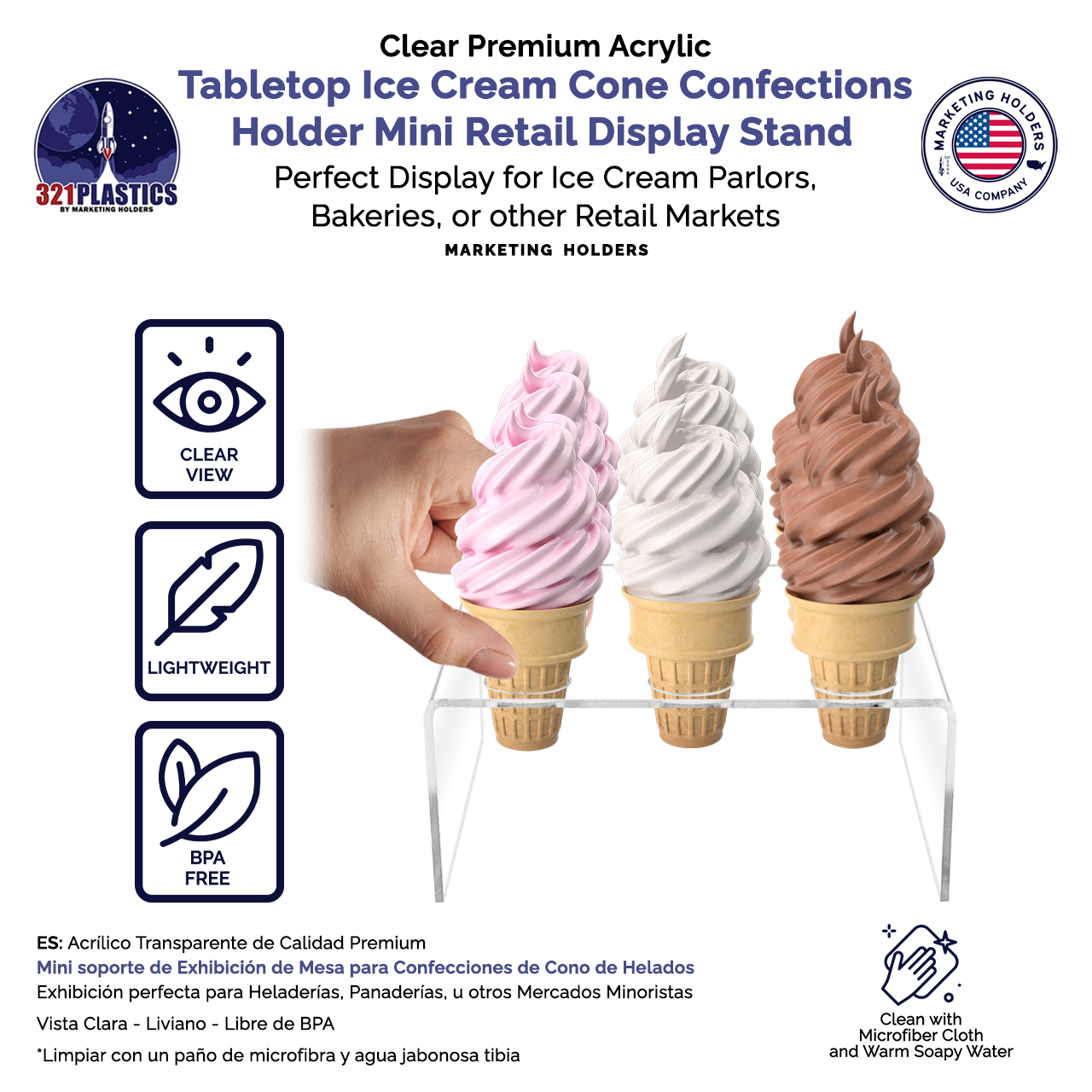POP ART ICE CREAM CONS TAFELNUMMER HOUDER POP ART ICE CREAM CONS TAFELNUMMER HOUDER