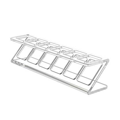 6 Slot Cosmetic Organizer Clear Acrylic Display