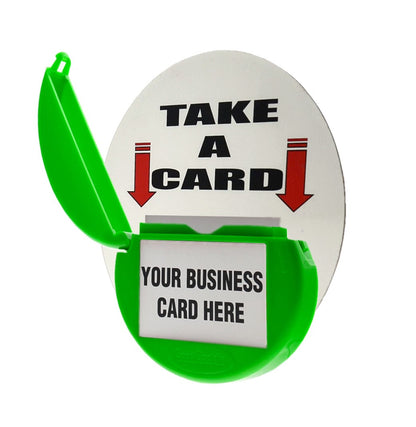 Card Caddie Magnetic Vehicle and Outdoor Business Card Holder