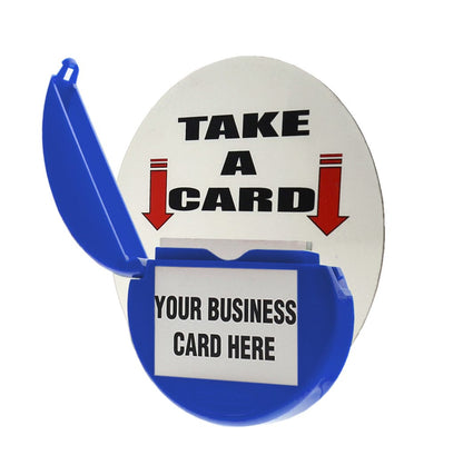 Card Caddie Magnetic Vehicle and Outdoor Business Card Holder