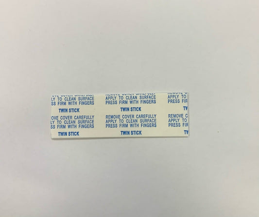 Double Sided Mounting Tape 3"W x 1"H Adhesive Accessory Pack of 2