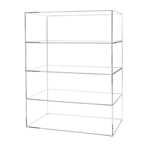 12" x 7" x 16" Retail Product Display Cabinet with 3 Shelves
