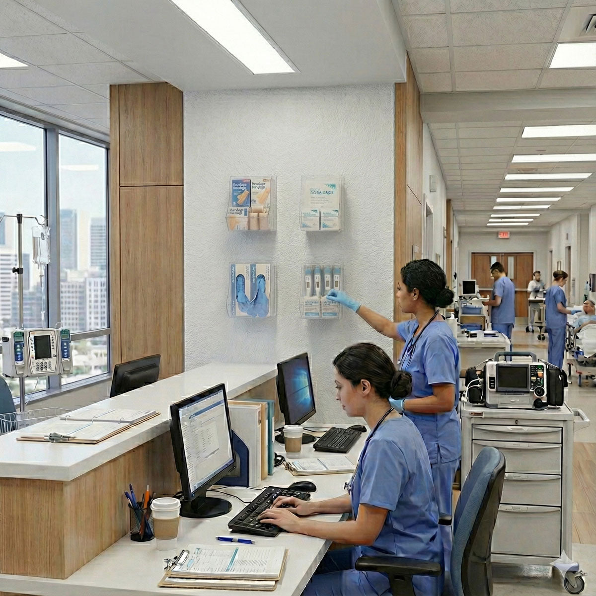 Acrylic Bin with Lid for Organizing Products and Supplies