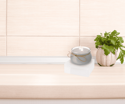 4" x 1.5" x 4" Solid Acrylic Display Cube Retail Store Riser