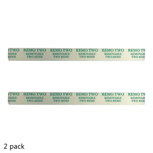 Two Sided Adhesive Tape 5"W x 1/2"H  Accessories Hardware 2 Pack