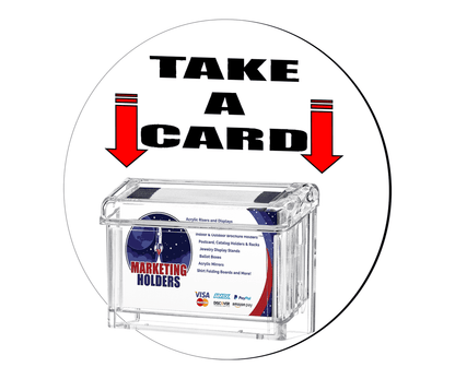 Grab A Card Magnetic Outdoor Vehicle Business Card Holder