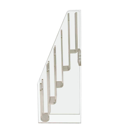 5 Pocket Multi Tier Retail Gift Business Card Acrylic Display