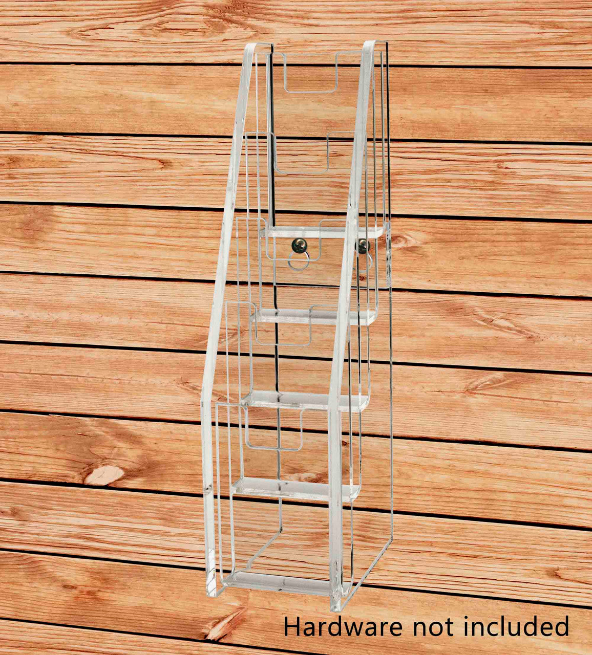 5 Pocket Multi Tier Retail Gift Business Card Acrylic Display