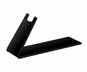 Black Acrylic Gun Display Model Toy Stand for Retail Tabletops