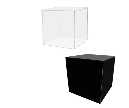 14" Square Acrylic Retail Display Box