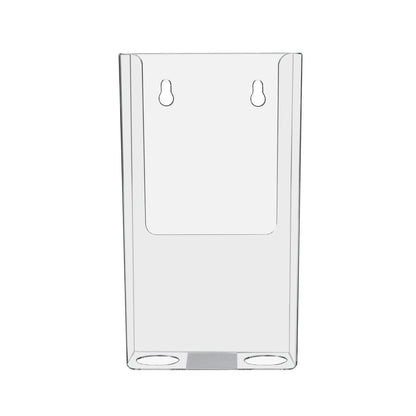 3.5"W Slim Trifold Brochure Holder Countertop or Wall Mount