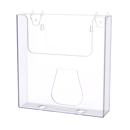 Pegboard 8.5"W Advertisement Flyer Holder