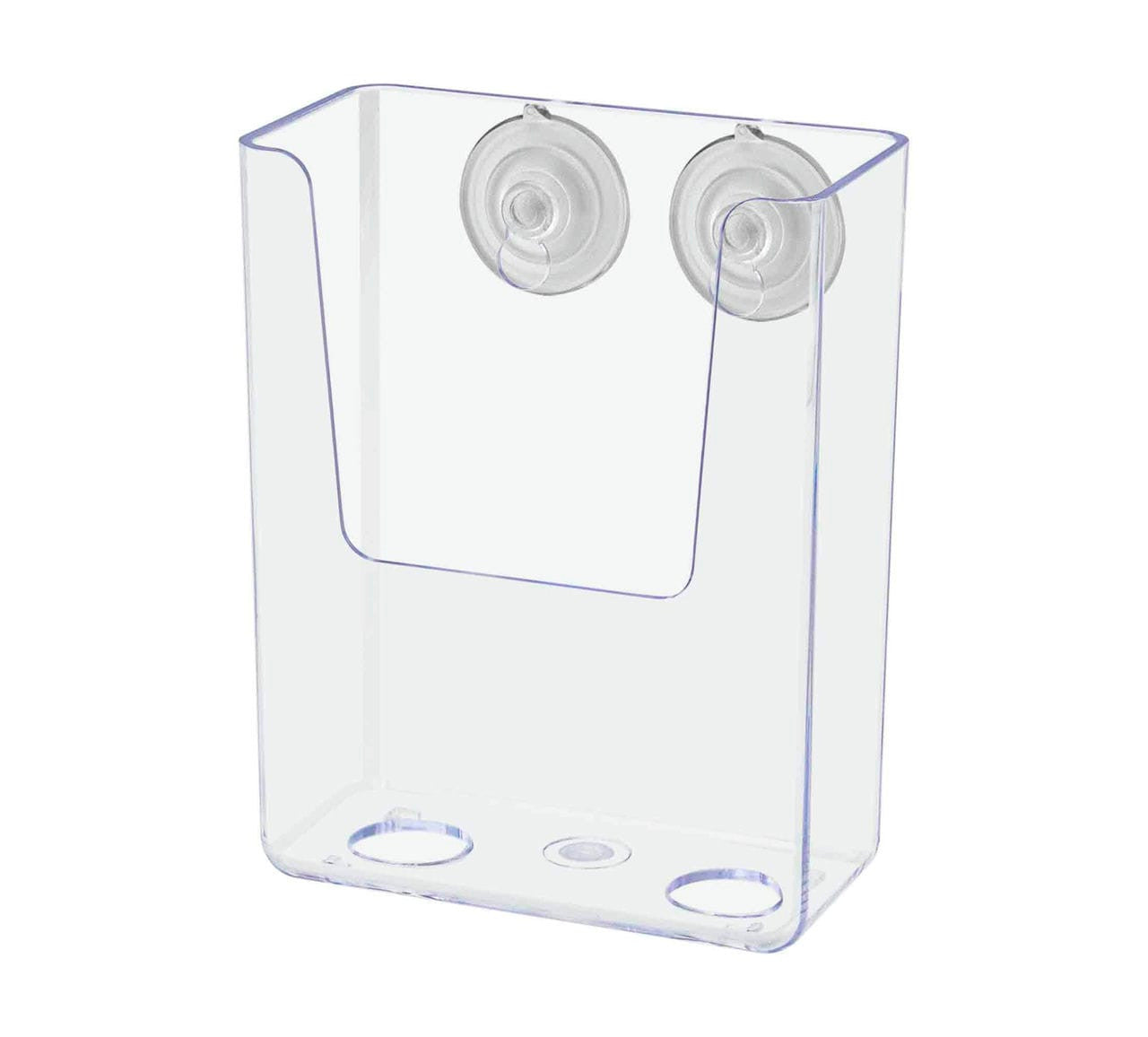 Suction Cup 3.25"W Oversized Business Card Holder Window Mount