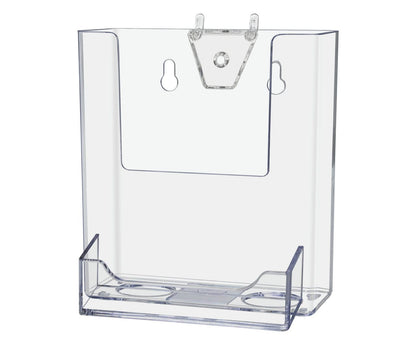 Pegboard 4"W Tri Fold Rack Display Plus Card Holder