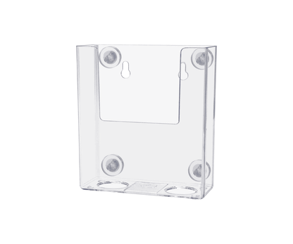 Magnetic 4"W Trifold Holder Metal Mount Brochure Display