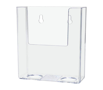 4"W Trifold Brochure Holder Countertop or Wall Mount Display