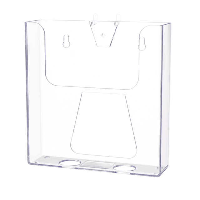 Pegboard 6"W Bifold Brochure Holder Booklet Display