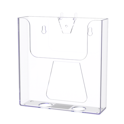 Pegboard 6"W Bifold Brochure Holder Booklet Display