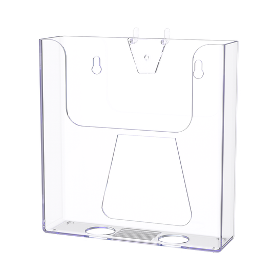 Pegboard 6"W Bifold Brochure Holder Booklet Display