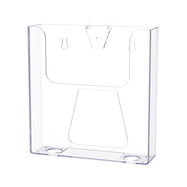 Pegboard 6.5"W Brochure Holder Booklet Display