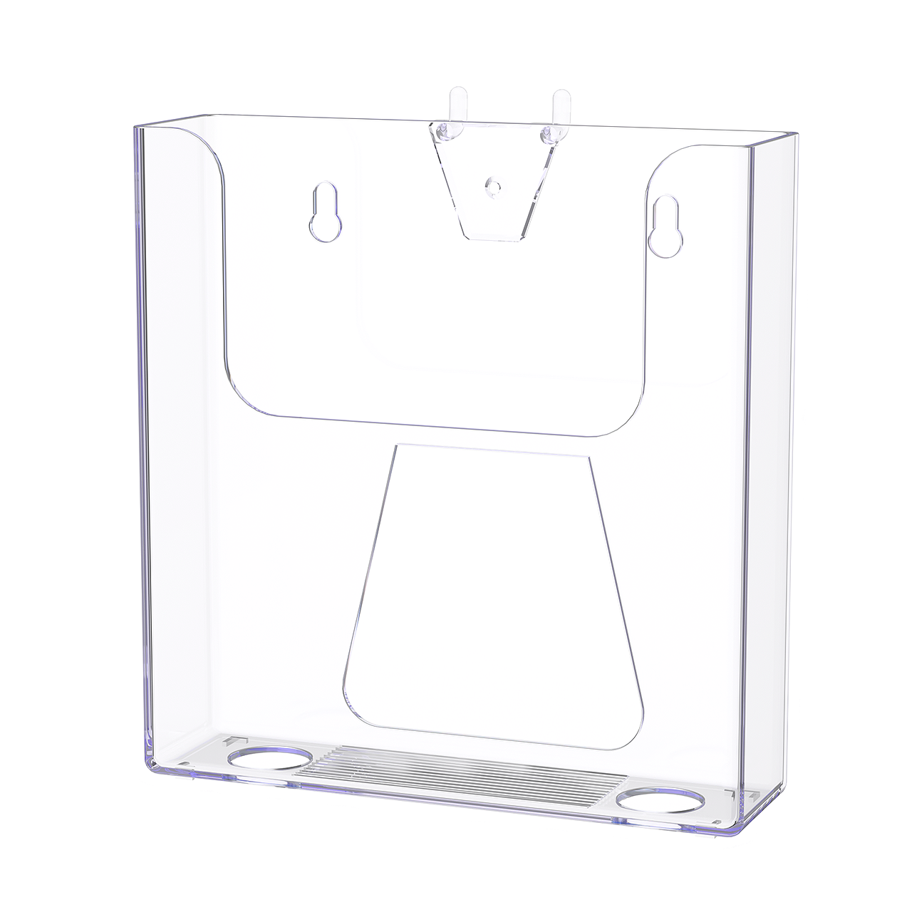 Pegboard 6.5"W Brochure Holder Booklet Display