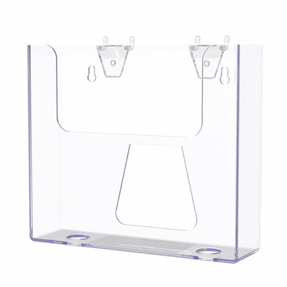 Pegboard 7.5"W Advertisement Flyer Rack Booklet Holder