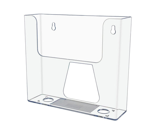 7.5"W Flyer Rack Booklet Holder Wall or Countertop Display