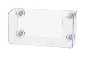 5"W Magnetic Postcard Holder Metal Mount Display
