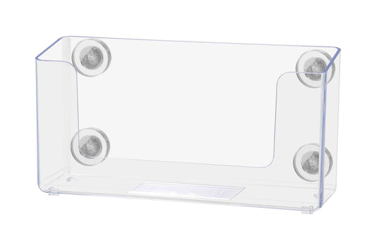 5"W Magnetic Postcard Holder Metal Mount Display