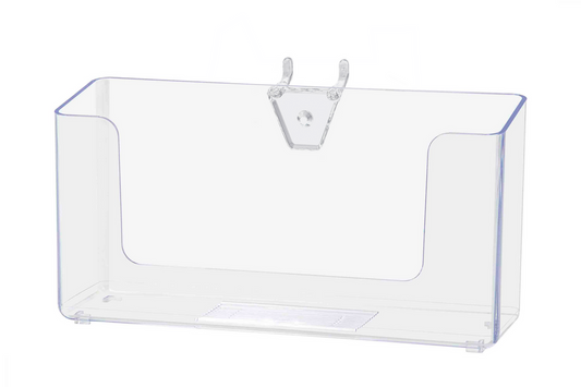 Pegboard 5"W Postcard Holder Brochure Display