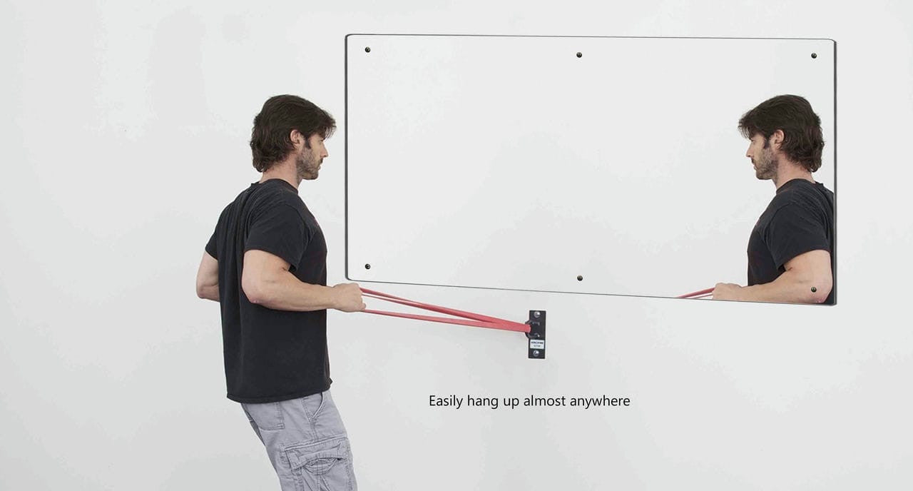 24" x 48" Acrylic Mirror with Holes for Replacement Glass Mirrors