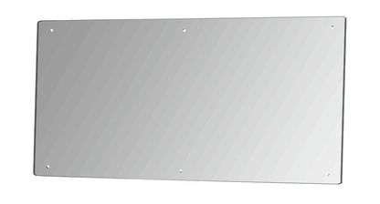 24" x 48" Acrylic Mirror with Holes for Replacement Glass Mirrors