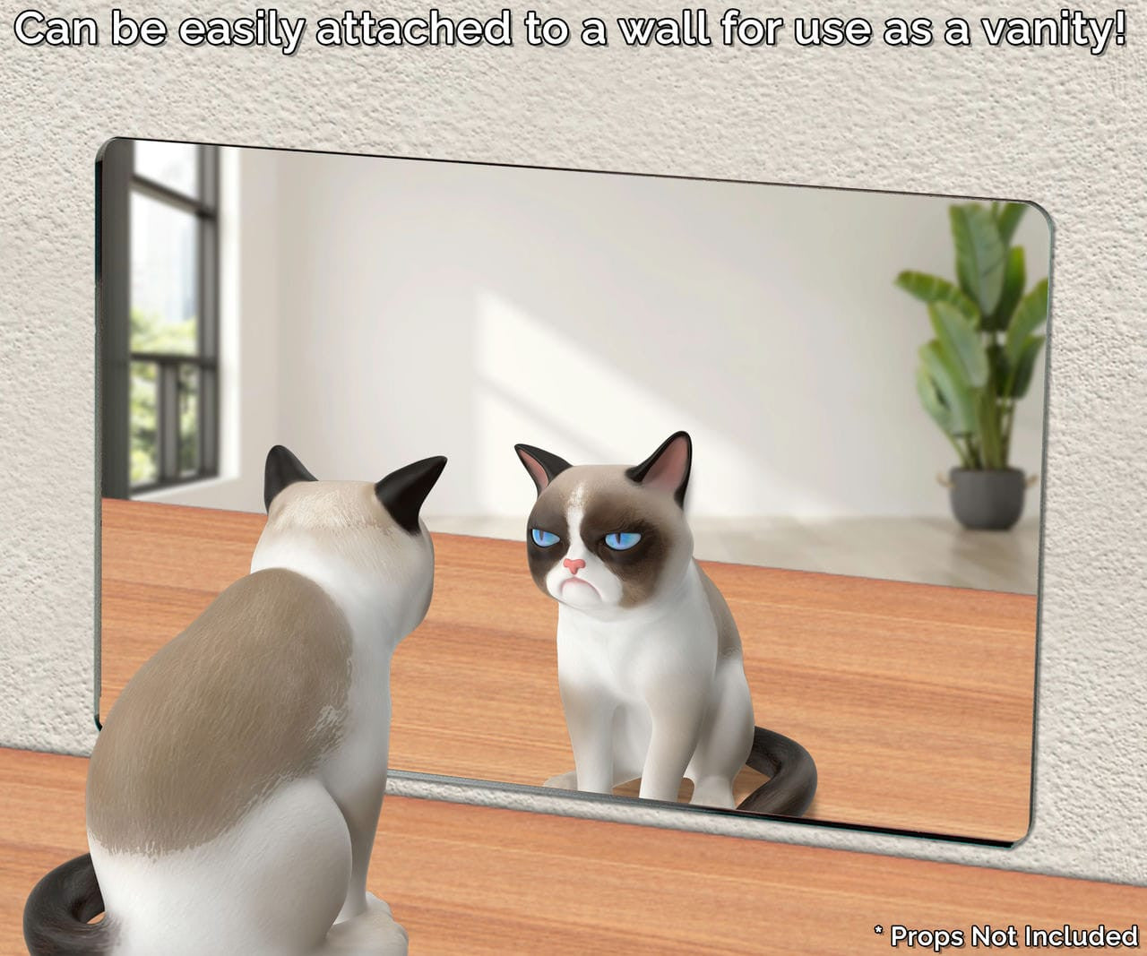 4" x 6" Acrylic Mirror Sheet for Replacement or DIY Crafts