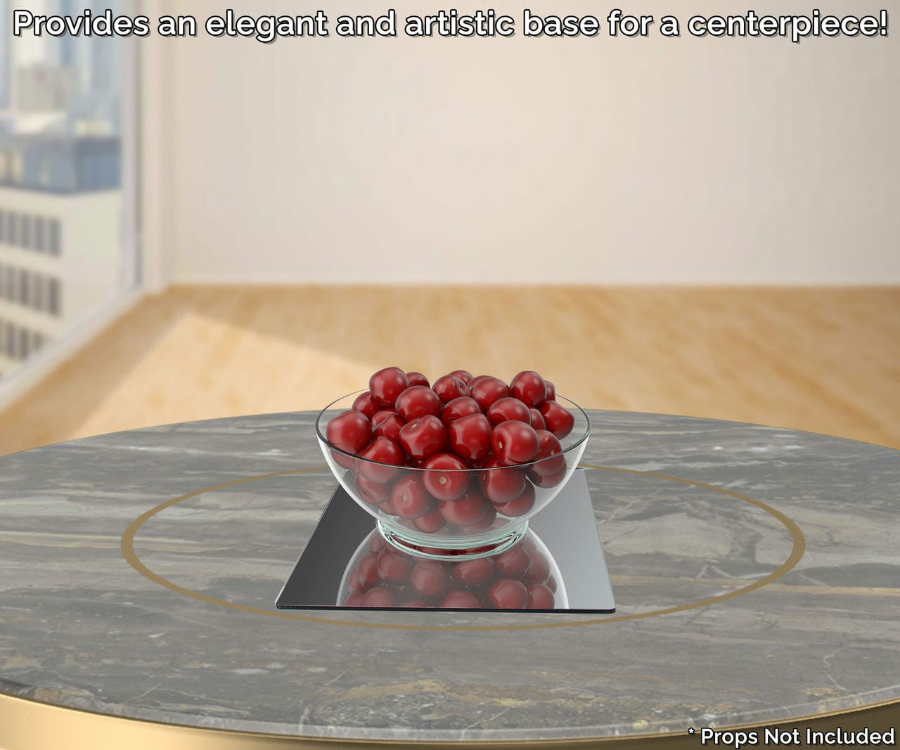 8" x 8" Acrylic Mirror Sheet for Replacement or DIY Crafts