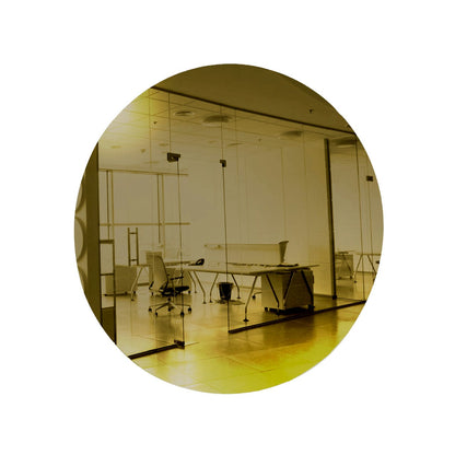 25 Pack Round Shaped Mirror Acrylic Pieces for Arts and Crafts