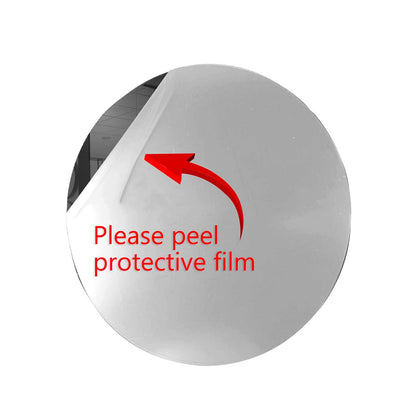 Grey Round Shaped Mirror Acrylic Pieces for Arts and Crafts