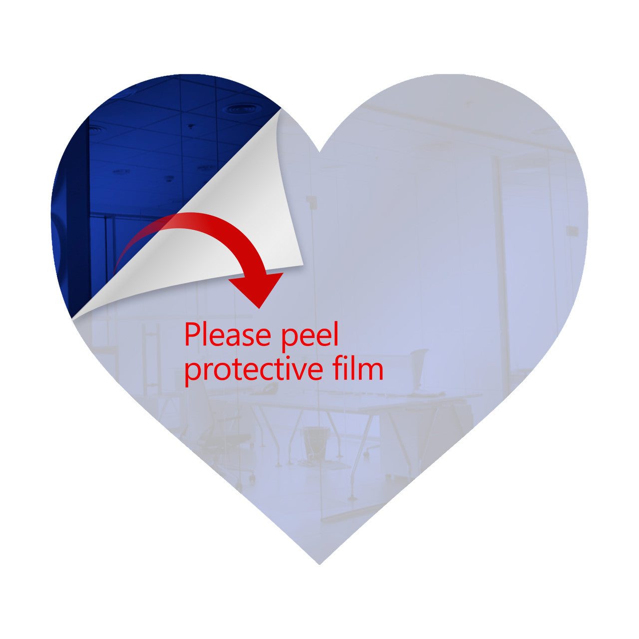 25 Pack Heart Shaped Mirror Acrylic Pieces for Arts and Crafts