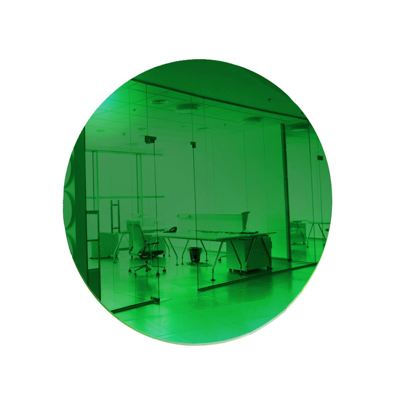 25 Pack Round Shaped Mirror Acrylic Pieces for Arts and Crafts